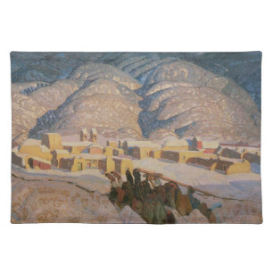 Sangre de Cristo Mountains by Blumenschein Cloth Placemat