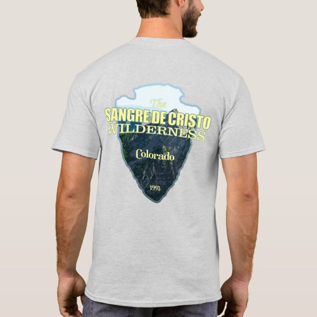 Sangre de Cristo WA (arrowhead) T-Shirt (Back)