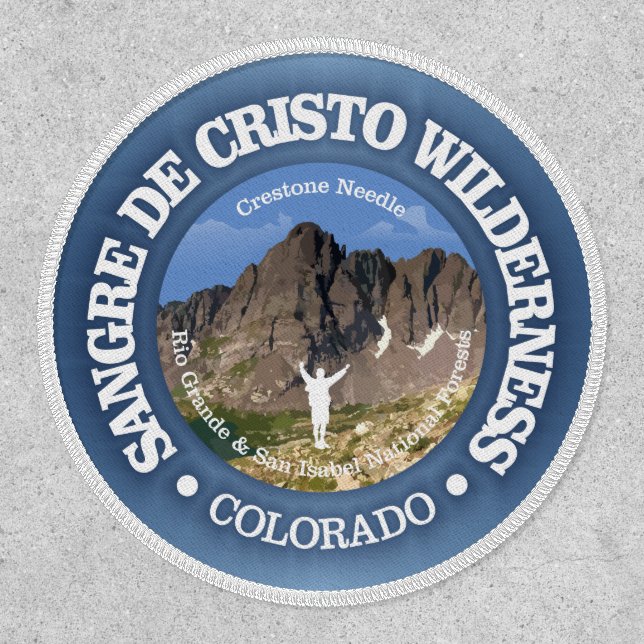 Sangre de Cristo Wilderness  Patch (Front)