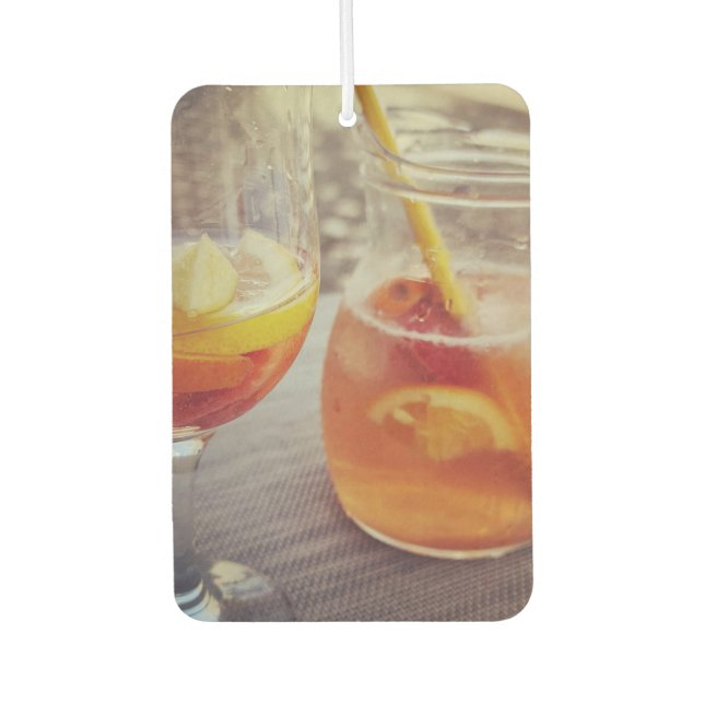 Sangria and Sunshine Air Freshener (Front)