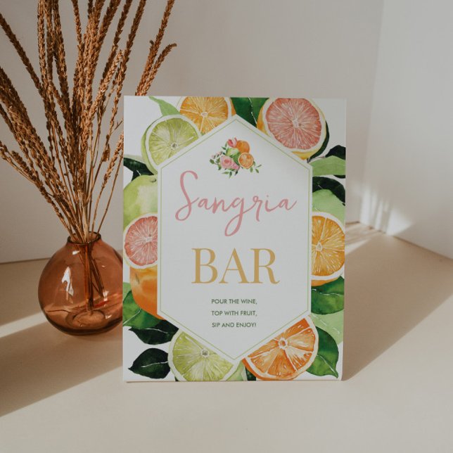 Sangria Bar Bridal Shower Sign (Creator Uploaded)