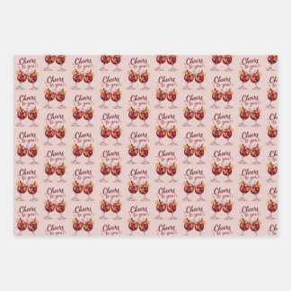 Sangria Birthday Wrapping Paper