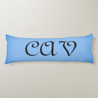 Sangria Cornflower Blue Body Pillow