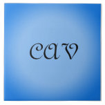 Sangria Cornflower Blue  Ceramic Tile<br><div class="desc">This beautiful sangria cornflower blue ceramic tile keep your backsplash beautiful.  It can also be personalized to make it your own unique tote tile.</div>