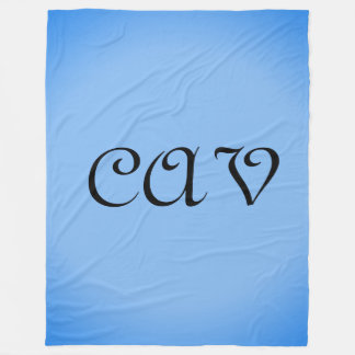 Sangria Cornflower Blue  Fleece Blanket