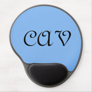 Sangria Cornflower Blue  Gel Mouse Pad