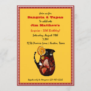 Sangria Invitation