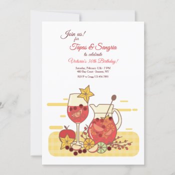 Sangria Party Invitations by CottonLamb at Zazzle