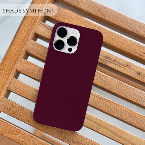 Sangria Purple One of Best Solid Violet Shades Case_Mate iPhone 14 Pro Max Case