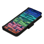 Sangria Rainbow Police Box Blue by Janz iPhone 8/7 Wallet Case