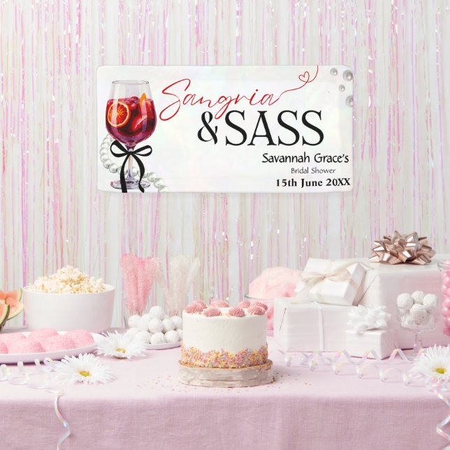 Sangria & Sass Banner (Party)
