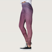 Sangria Strata, Moody Pink and Purple Luxe Agate Leggings