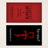 Sanguinomicon fall 2010 Quest Card (Front & Back)