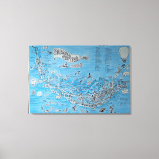 SANIBEL CAPTIVA ISLAND FLORIDA CANVAS PRINT