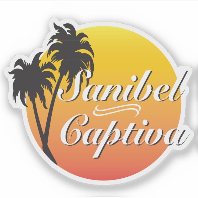Sanibel Captiva Islands Florida Sticker (Front)