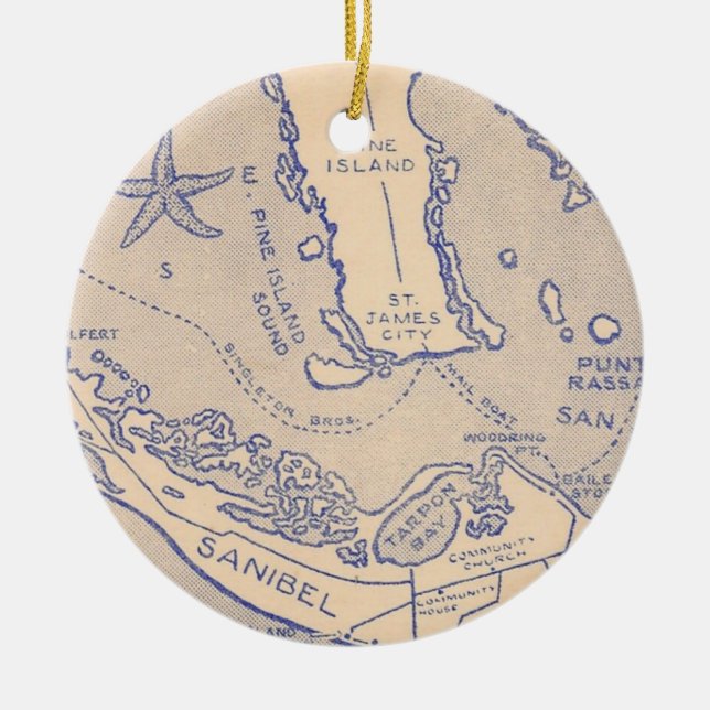 Sanibel Captiva Ornament (Front)
