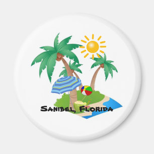 Sanibel Florida vacation refrigerator magnet