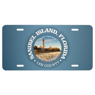 Sanibel Island (C) License Plate