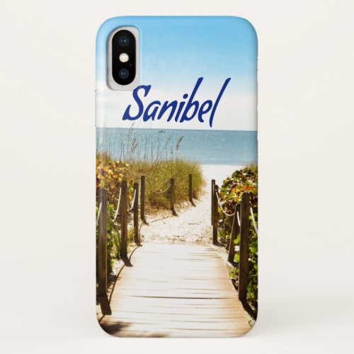 Sanibel Island Florida Beach Ocean iPhone X Case