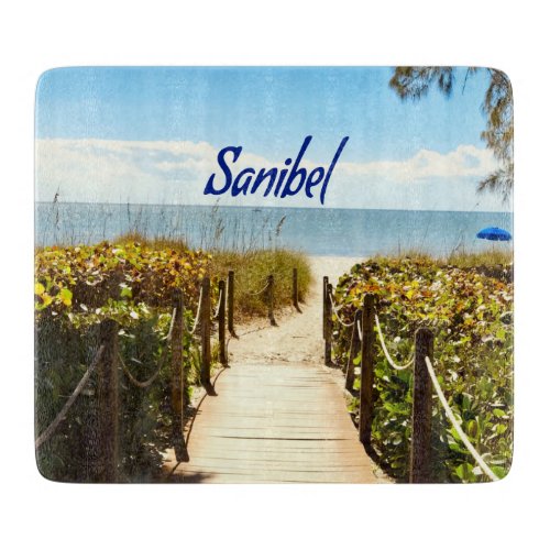 Sanibel Island Florida Beach Ocean Cutting Board