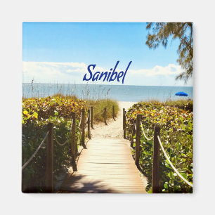 Sanibel Island Florida Beach Ocean Magnet