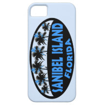 Sanibel Island Florida blue palms iphone5 case