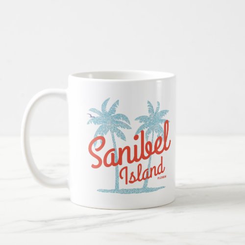 Sanibel Island Florida Coral Ocean Souvenir Coffee Mug