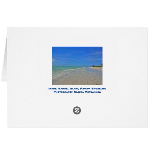 Sanibel Island Florida - Gulf of Mexico Shoreline (Back Horizontal)