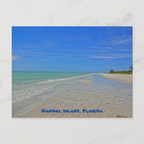 Sanibel Island Florida _ Gulf of Mexico Shoreline Postcard