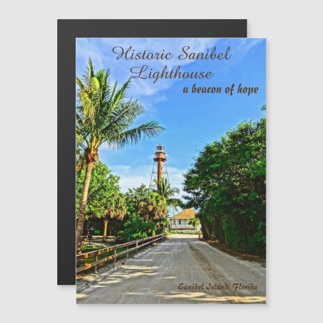Sanibel Island Florida Lighthouse Beacon of Hope   (Front/Back)