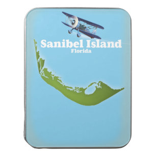 Sanibel Island Florida map Jigsaw Puzzle