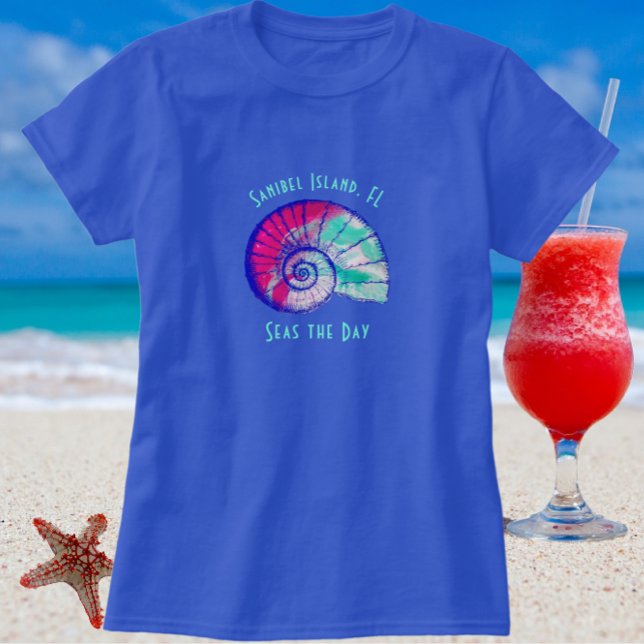 Sanibel Island Florida Pretty Seashell T-Shirt (Creator Uploaded)