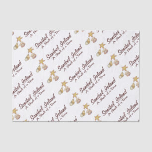 Sanibel Island Florida Tissue Paper
