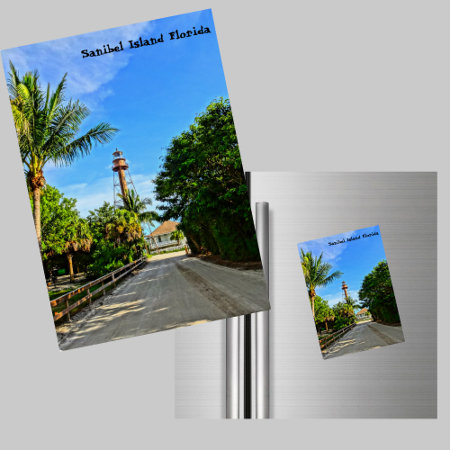 Sanibel Island Lighthouse Florida Gulf Coast Magnet