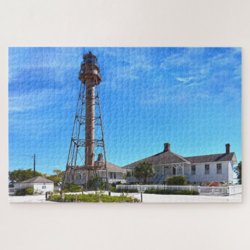 Sanibel Island Lighthouse Florida Jigsaw Puzzle