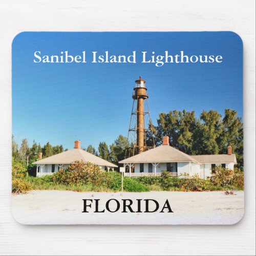 Sanibel Island Lighthouse Florida Mousepad