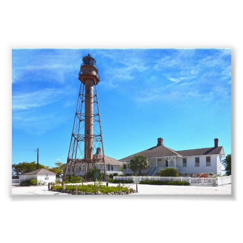 Sanibel Island Lighthouse Florida Photo Print