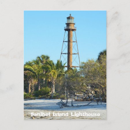 Sanibel Island Lighthouse - Florida Postcard