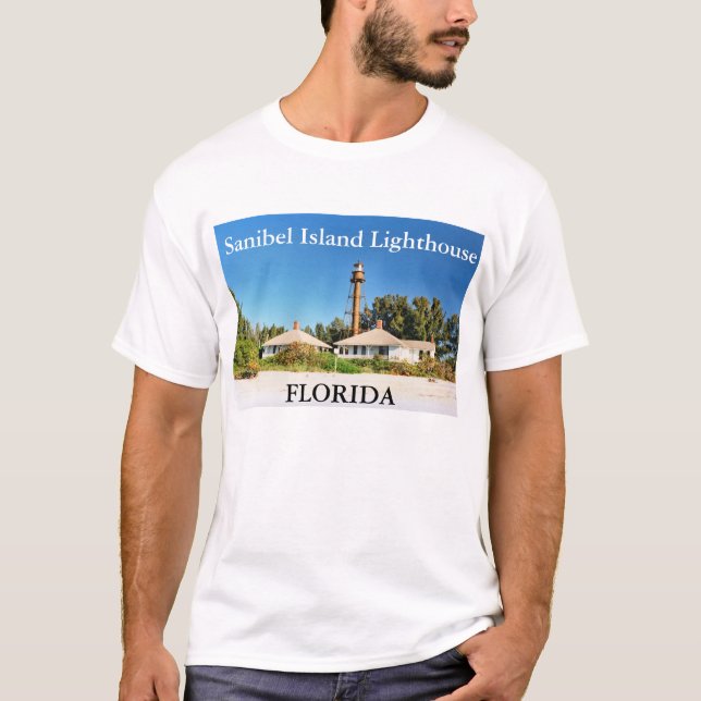 Sanibel Island Lighthouse, Florida T-Shirt (Front)