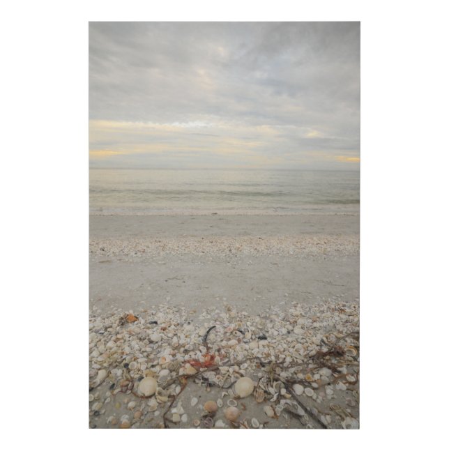 Sanibel Island Outlook Faux Canvas Print (Front)