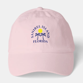 Sanibel Island Printed Baseball Hat