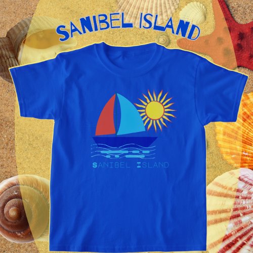 Sanibel Island Sailboat and Sunshine Vacation T_Sh T_Shirt