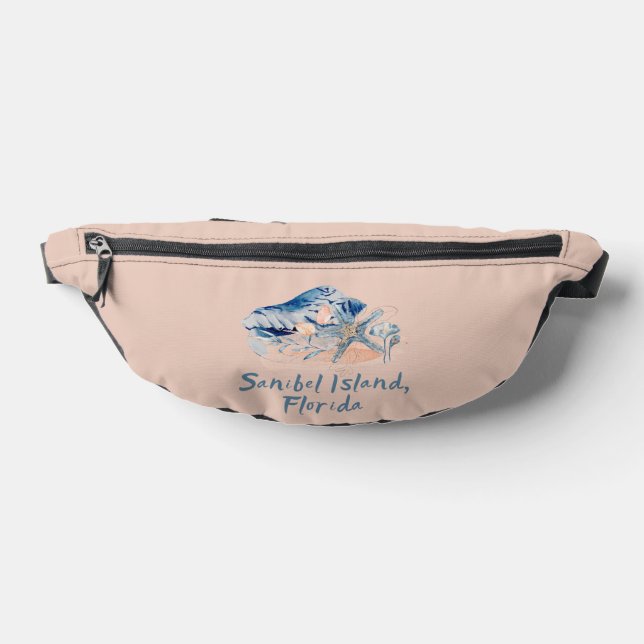 Sanibel Island Seashells  Fanny Pack (Lay Down)