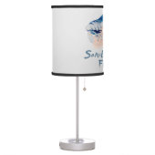 Sanibel Island Seashells Table Lamp (Left)