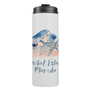 Sanibel Island Seashells Thermal Tumbler