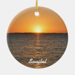Sanibel Island Sunset Christmas Ornament at Zazzle