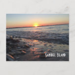 Sanibel Island Sunset Postcard at Zazzle