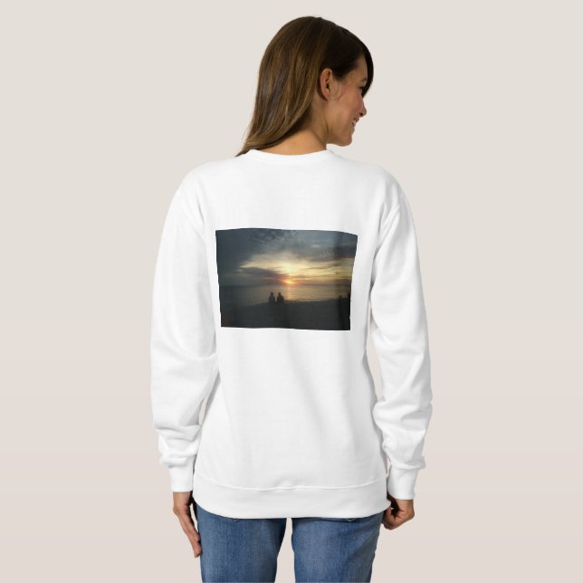 Sanibel Island Sunset Sweatshirt (Back Full)