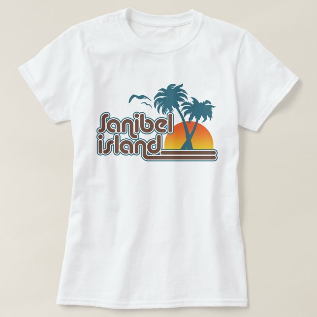 Sanibel Island T-Shirt (Design Front)