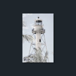 Sanibel Lighthouse Canvas Print<br><div class="desc">Canvas print of the Sanibel Island Lighthouse,  edited to give it a new look.  The image was taken in Sanibel Island,  Florida,  USA,  and is a very old lighthouse.</div>